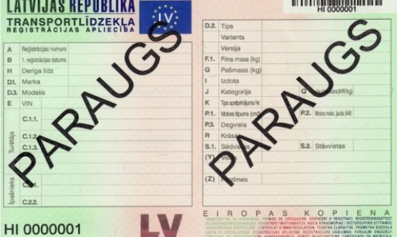 Plāno Latvijā mainīt tehniskās pases veidu